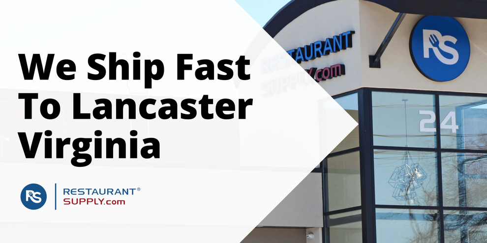 Restaurant Supply Store Lancaster Virginia