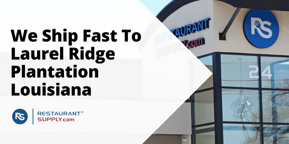 Restaurant Supply Store Laurel Ridge Plantation Louisiana