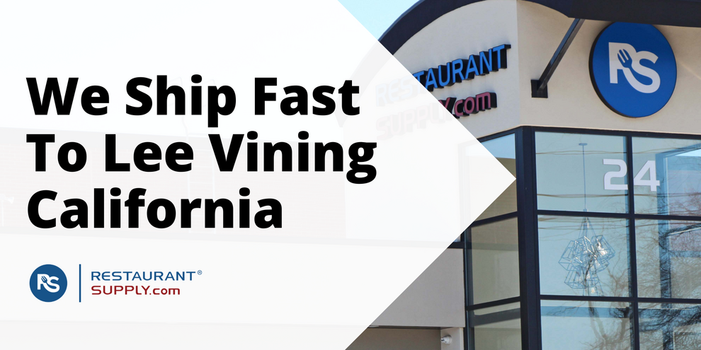 Restaurant Supply Store Lee Vining California