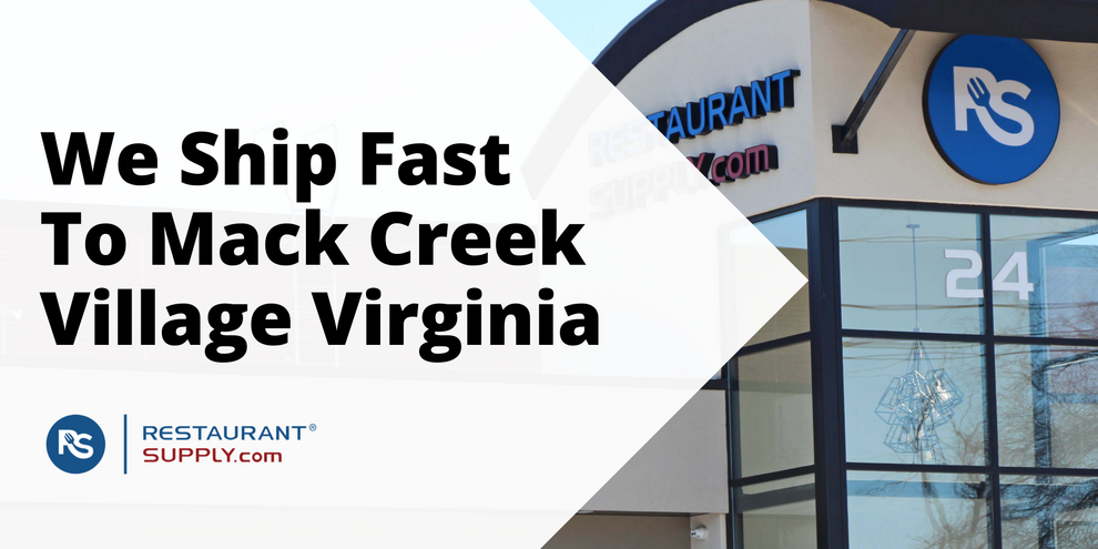 Restaurant Supply Store Mack Creek Village Virginia