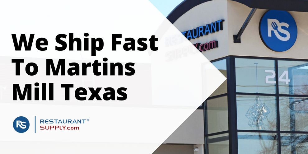 Restaurant Supply Store Martins Mill Texas