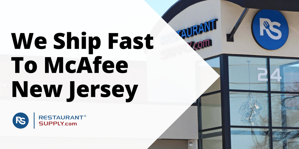 Restaurant Supply Store McAfee New Jersey