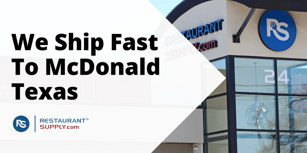 Restaurant Supply Store McDonald Texas