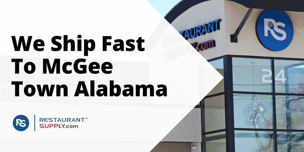 Restaurant Supply Store McGee Town Alabama