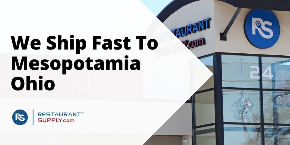 Restaurant Supply Store Mesopotamia Ohio