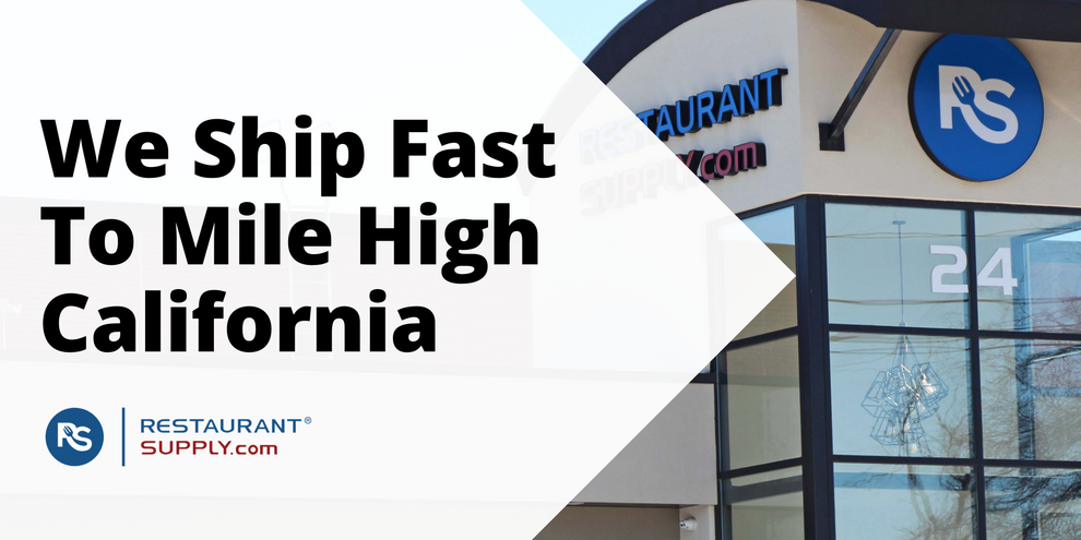 Restaurant Supply Store Mile High California