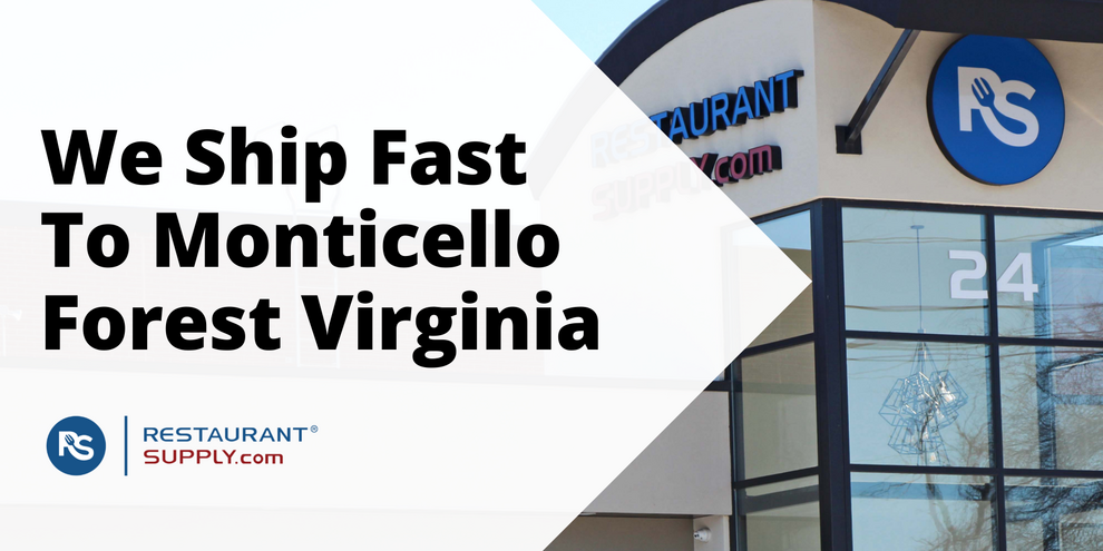 Restaurant Supply Store Monticello Forest Virginia