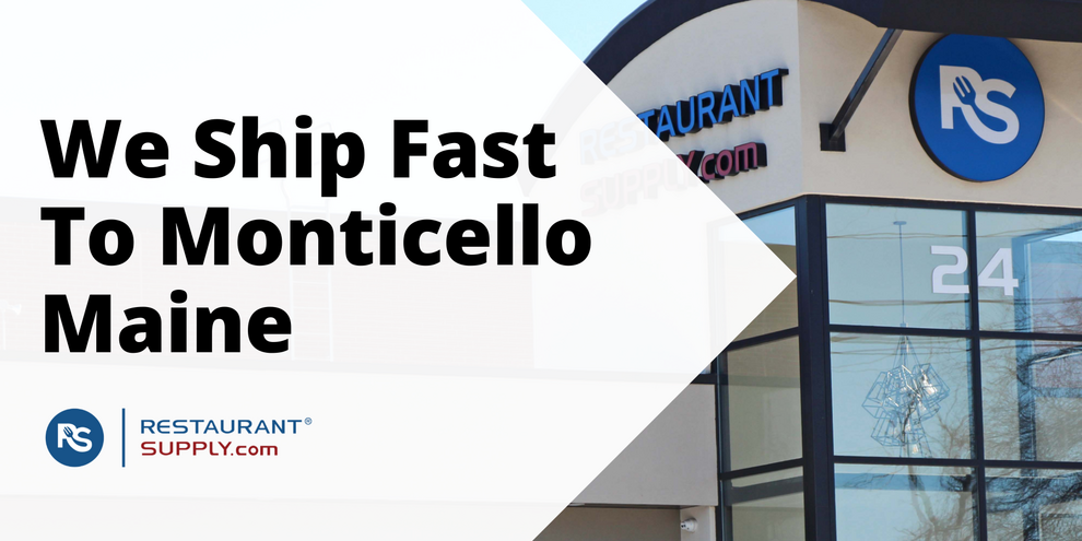 Restaurant Supply Store Monticello Maine