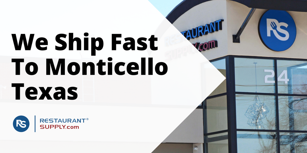 Restaurant Supply Store Monticello Texas