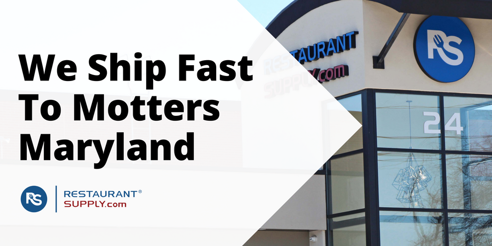 Restaurant Supply Store Motters Maryland
