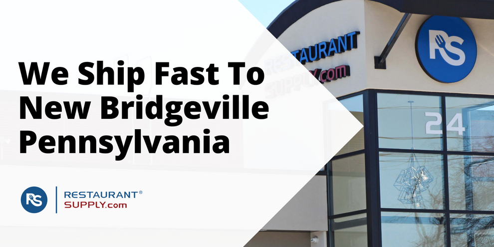 Restaurant Supply Store New Bridgeville Pennsylvania