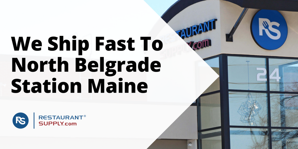Restaurant Supply Store North Belgrade Station Maine