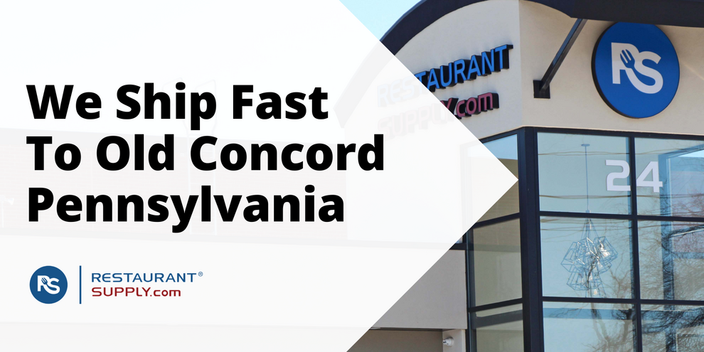 Restaurant Supply Store Old Concord Pennsylvania