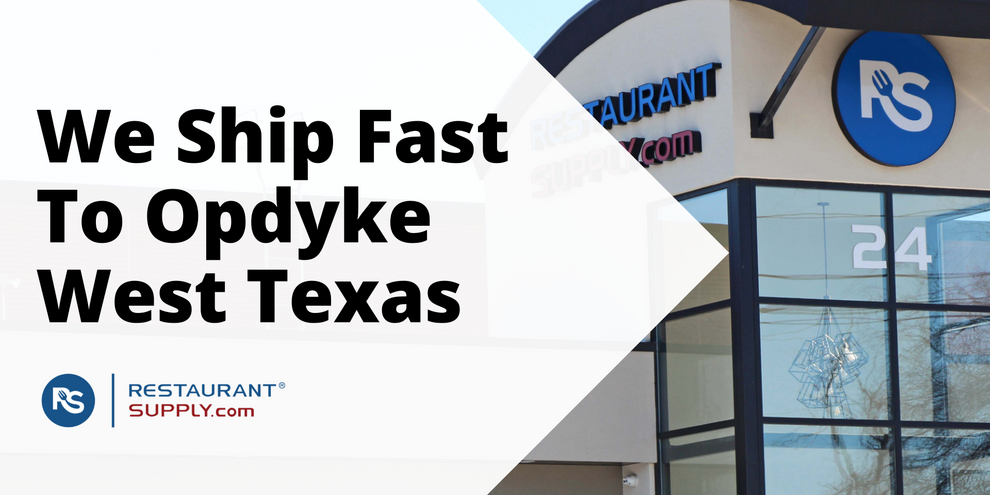 Restaurant Supply Store Opdyke West Texas