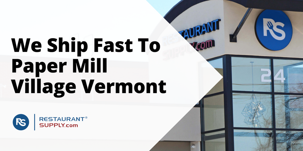 Restaurant Supply Store Paper Mill Village Vermont