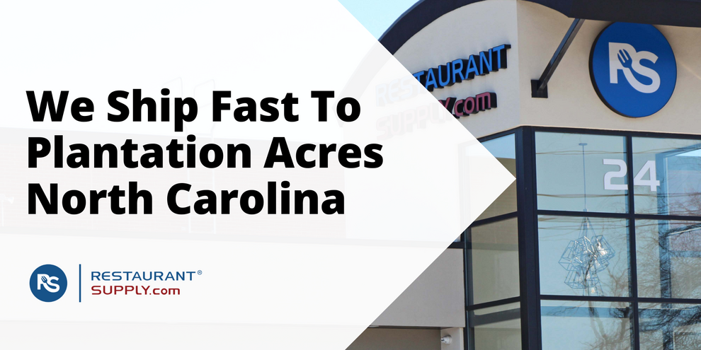 Restaurant Supply Store Plantation Acres North Carolina