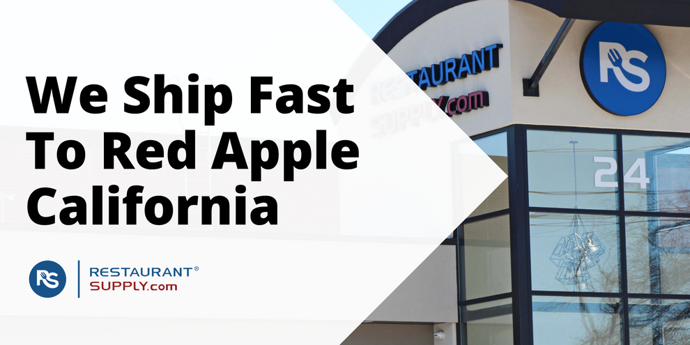 Restaurant Supply Store Red Apple California