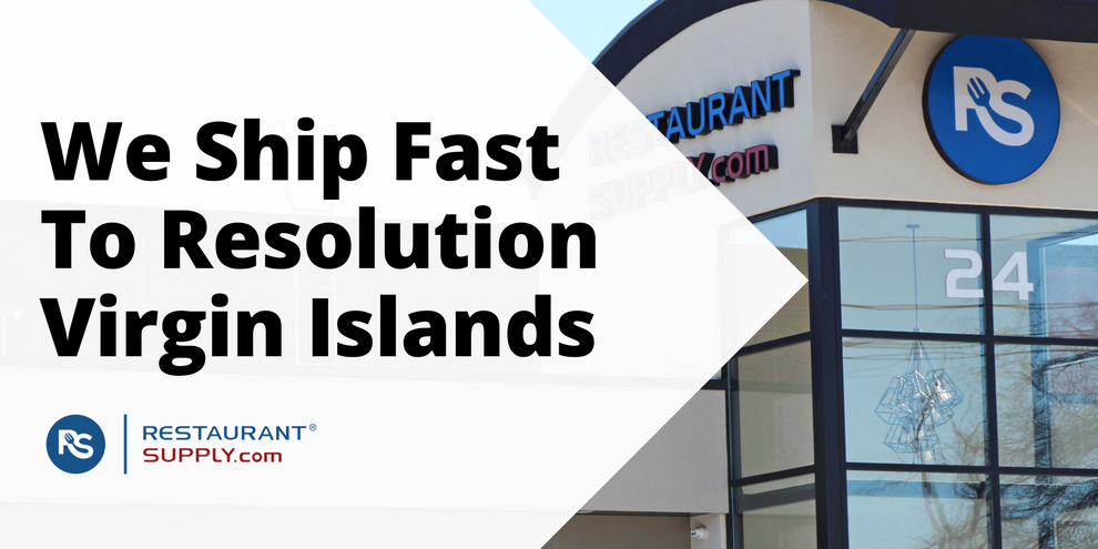 Restaurant Supply Store Resolution Virgin Islands