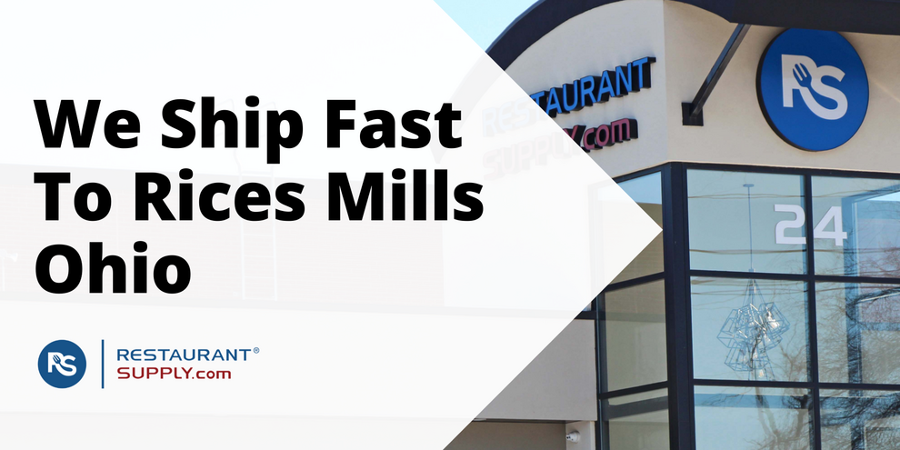 Restaurant Supply Store Rices Mills Ohio