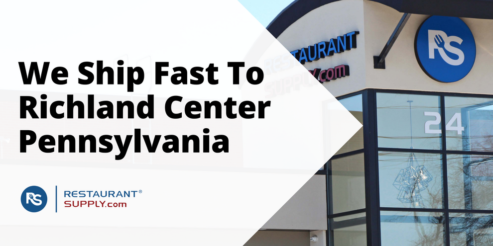 Restaurant Supply Store Richland Center Pennsylvania