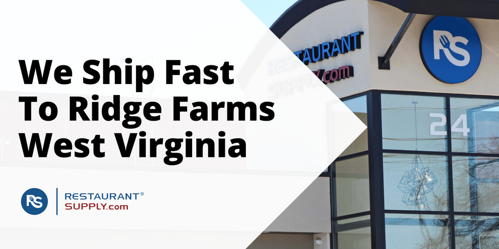 Restaurant Supply Store Ridge Farms West Virginia