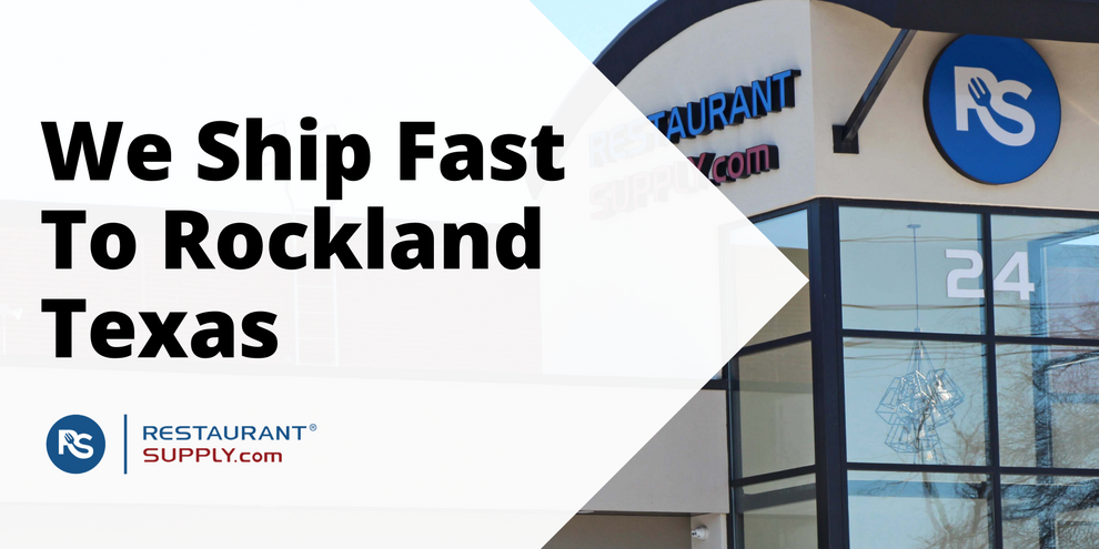 Restaurant Supply Store Rockland Texas