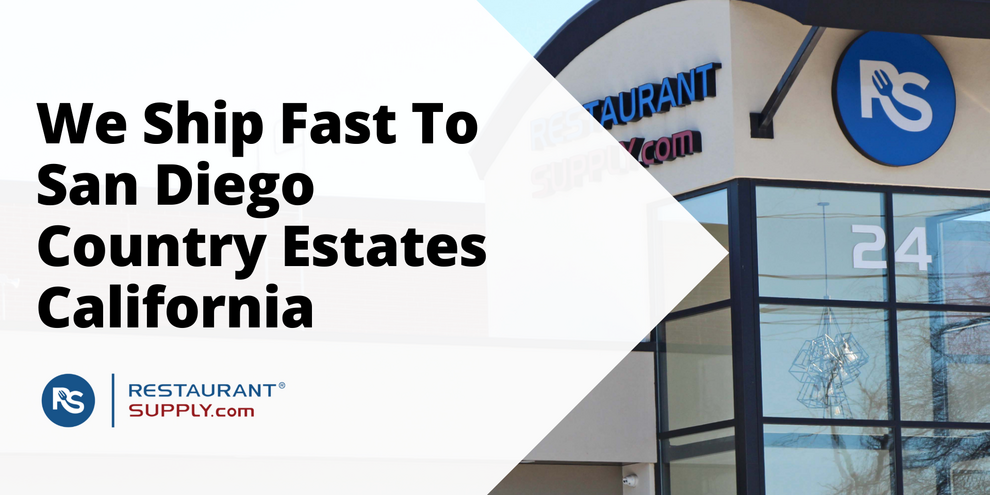 Restaurant Supply Store San Diego Country Estates California