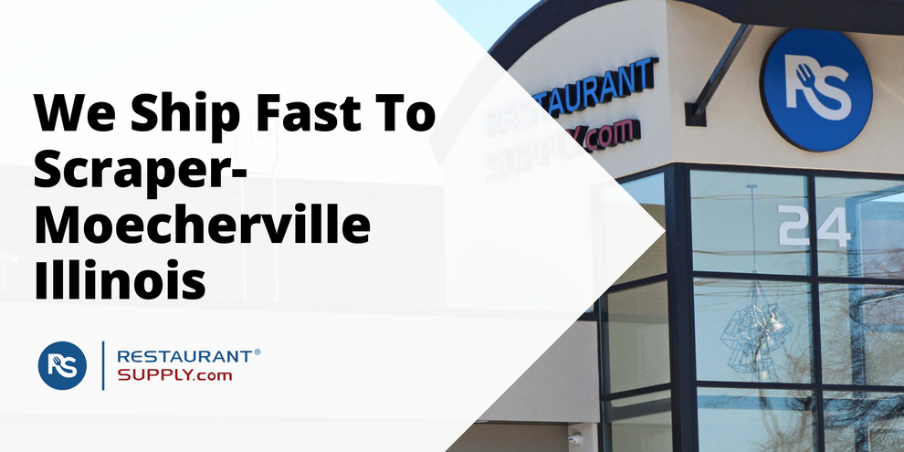 Restaurant Supply Store Scraper-Moecherville Illinois