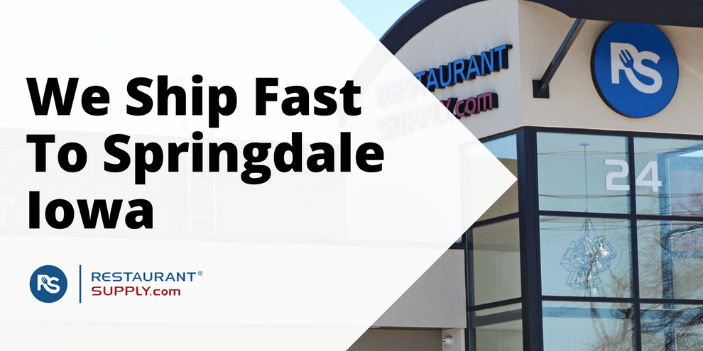 Restaurant Supply Store Springdale Iowa