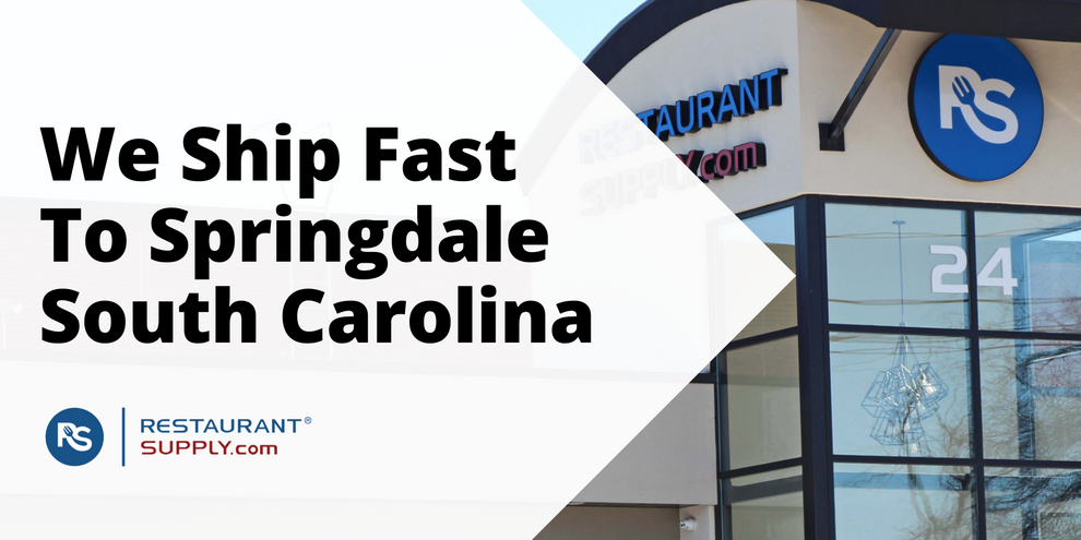 Restaurant Supply Store Springdale South Carolina