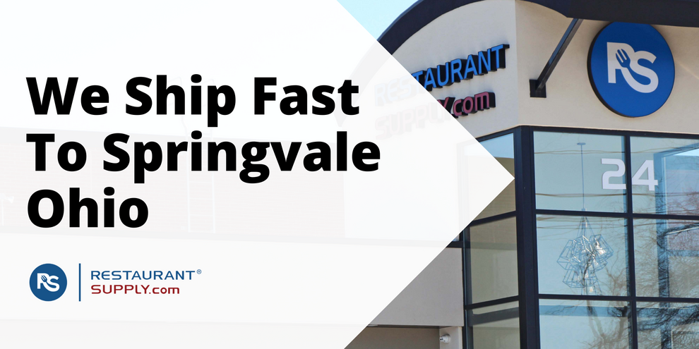 Restaurant Supply Store Springvale Ohio