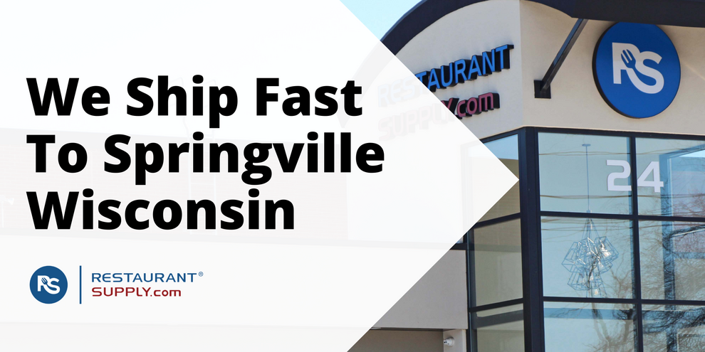 Restaurant Supply Store Springville Wisconsin