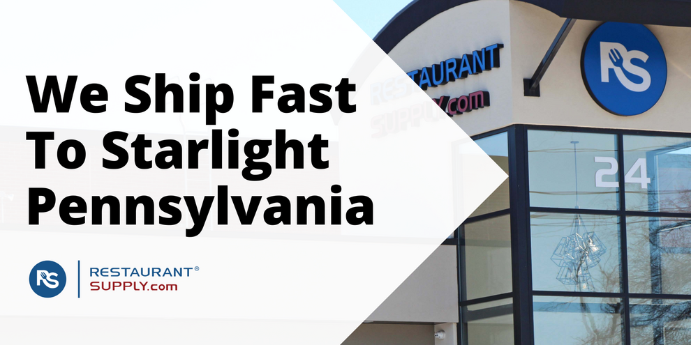 Restaurant Supply Store Starlight Pennsylvania