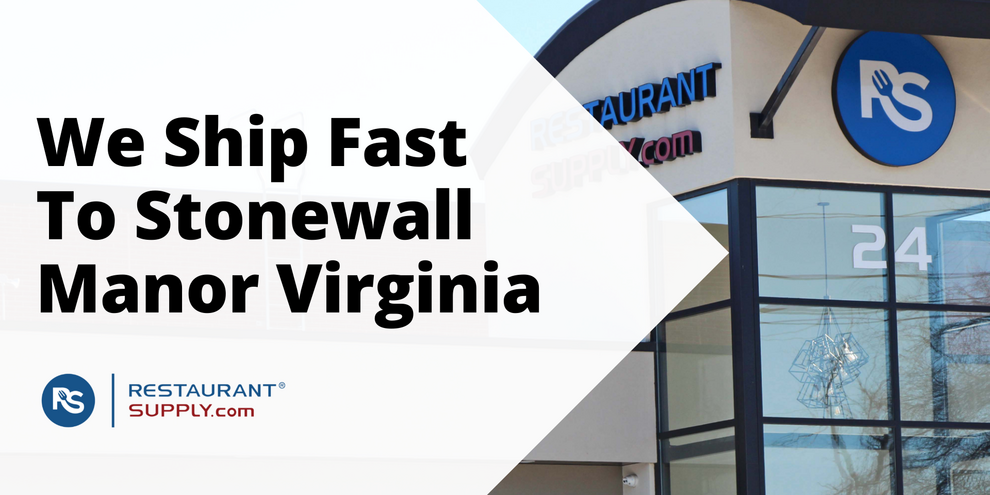 Restaurant Supply Store Stonewall Manor Virginia