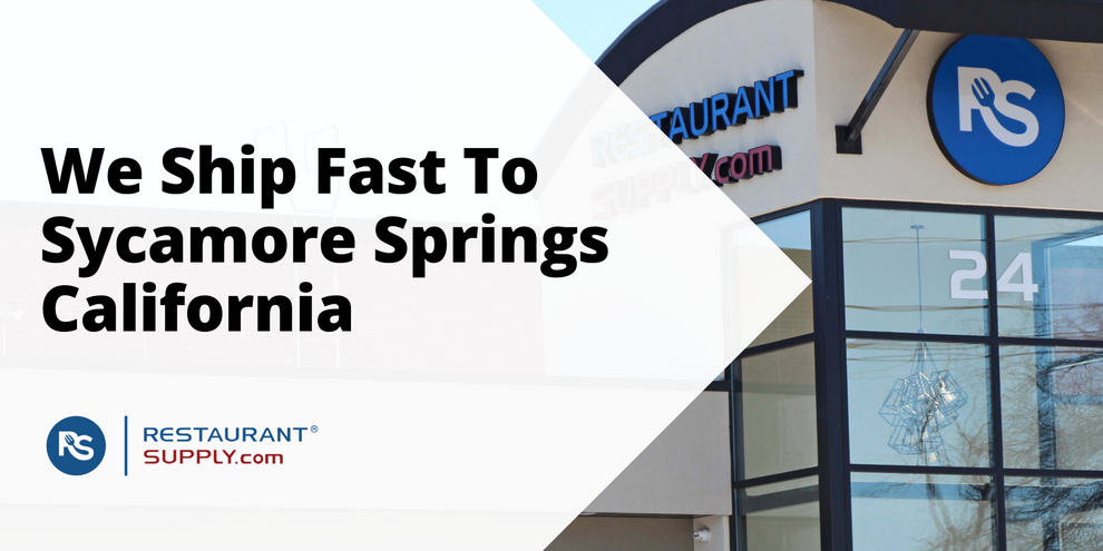 Restaurant Supply Store Sycamore Springs California