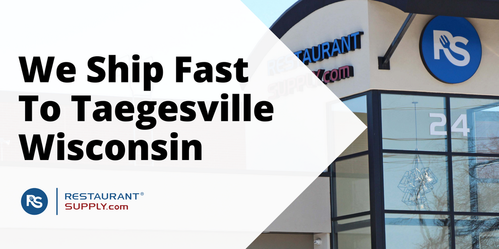 Restaurant Supply Store Taegesville Wisconsin