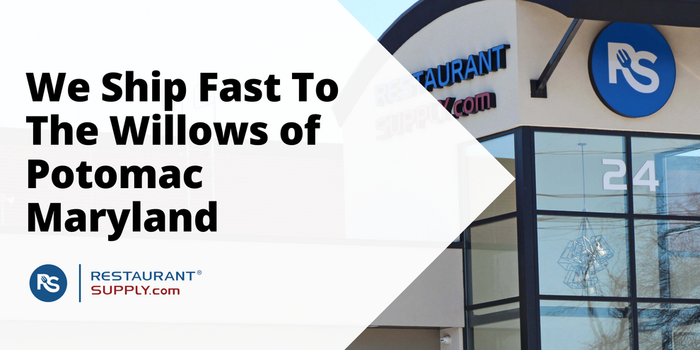 Restaurant Supply Store The Willows of Potomac Maryland