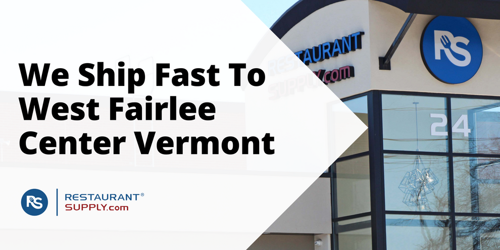 Restaurant Supply Store West Fairlee Center Vermont