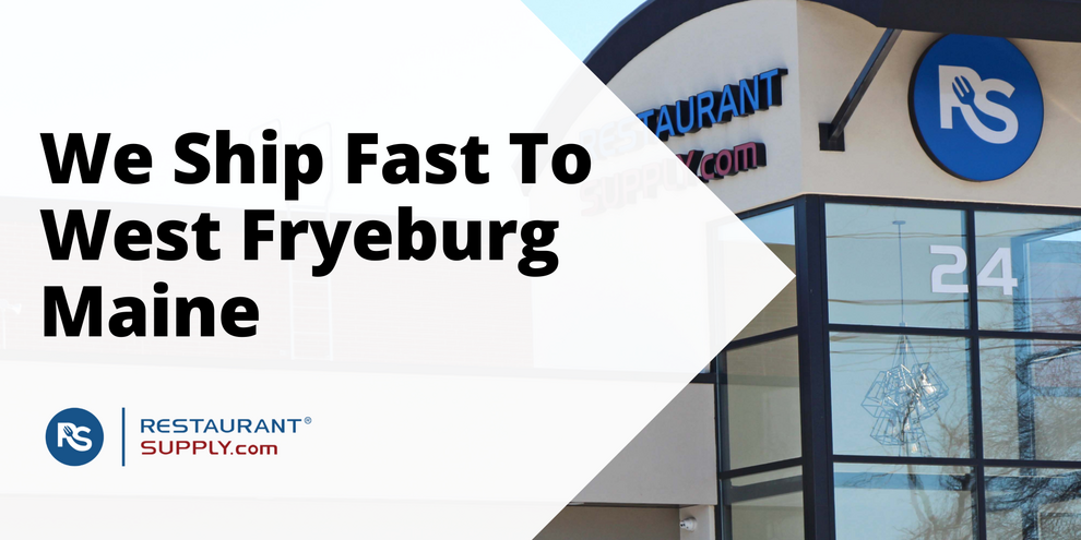 Restaurant Supply Store West Fryeburg Maine