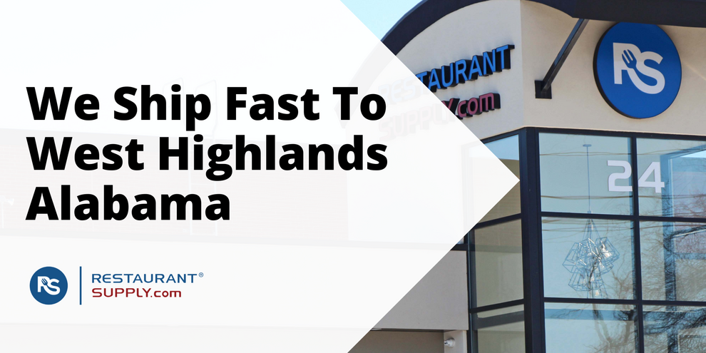 Restaurant Supply Store West Highlands Alabama