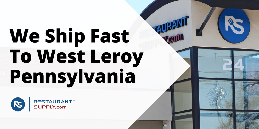 Restaurant Supply Store West Leroy Pennsylvania