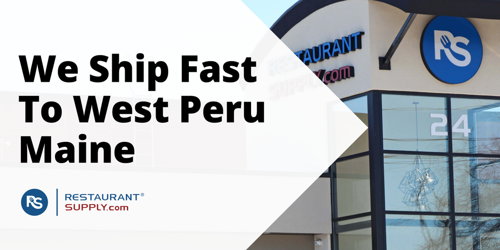 Restaurant Supply Store West Peru Maine