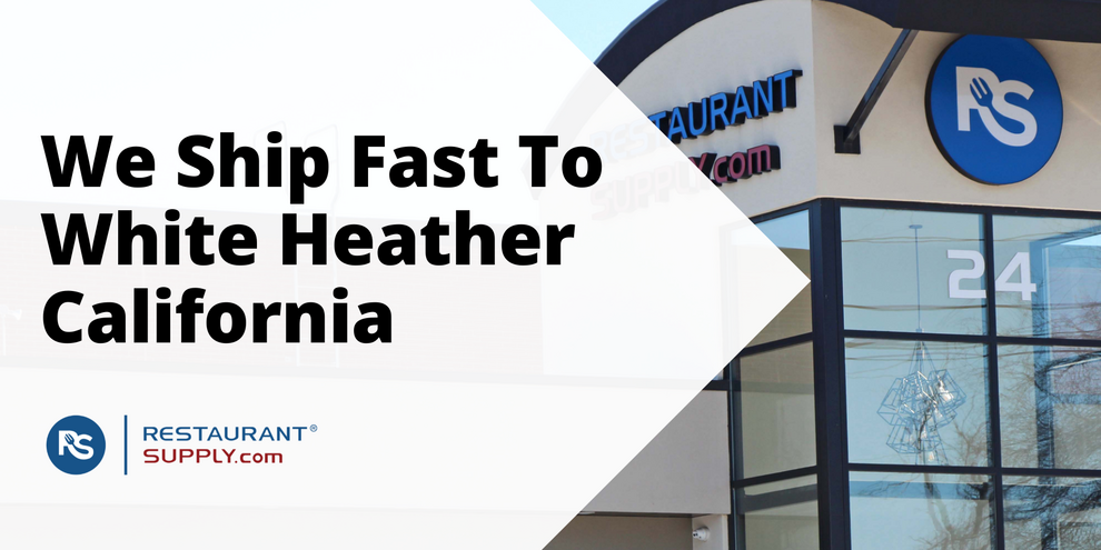 Restaurant Supply Store White Heather California