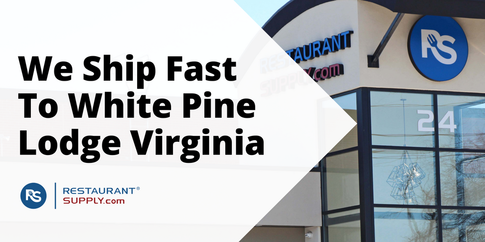 Restaurant Supply Store White Pine Lodge Virginia