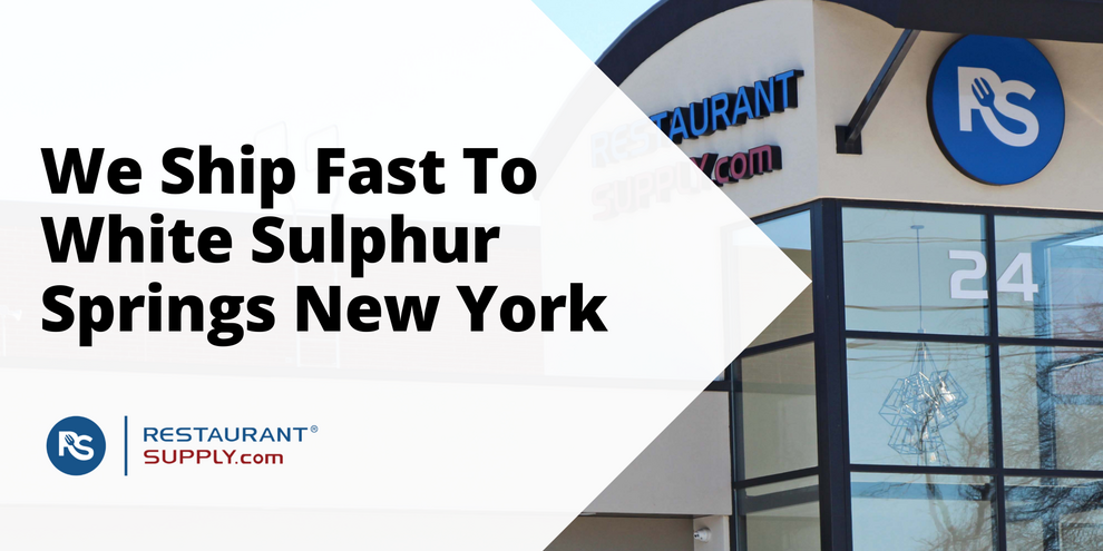 Restaurant Supply Store White Sulphur Springs New York