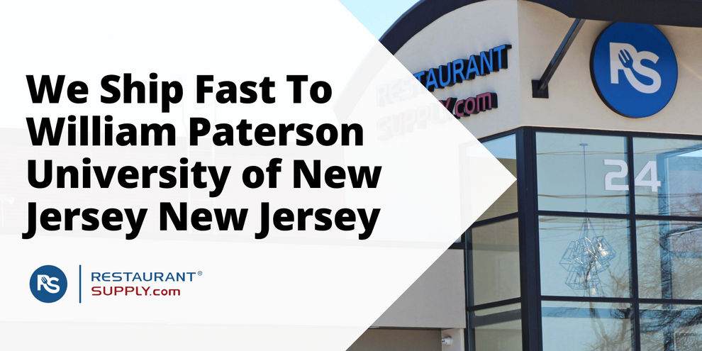 Restaurant Supply Store William Paterson University of New Jersey New Jersey