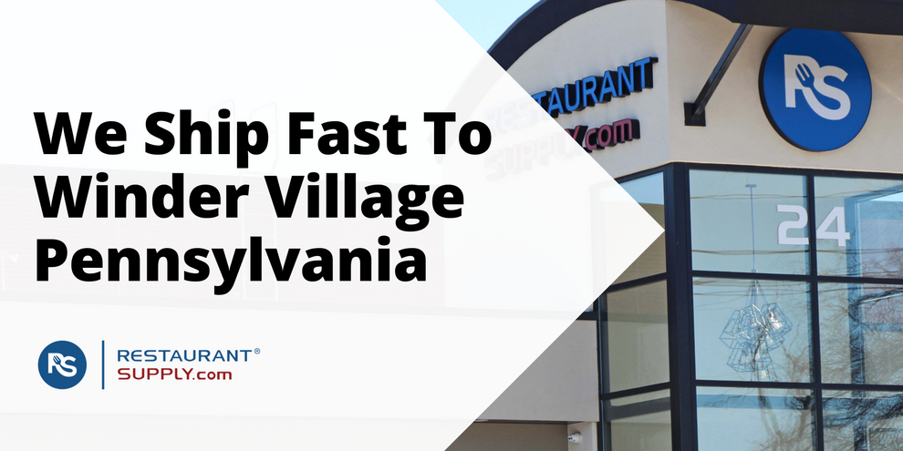 Restaurant Supply Store Winder Village Pennsylvania