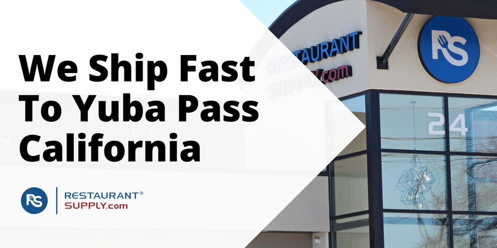 Restaurant Supply Store Yuba Pass California