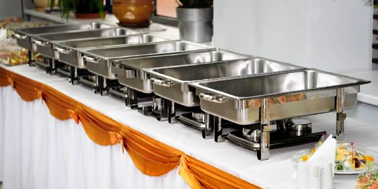 Chafers, Chafing Dishes and Chafer Accessories
