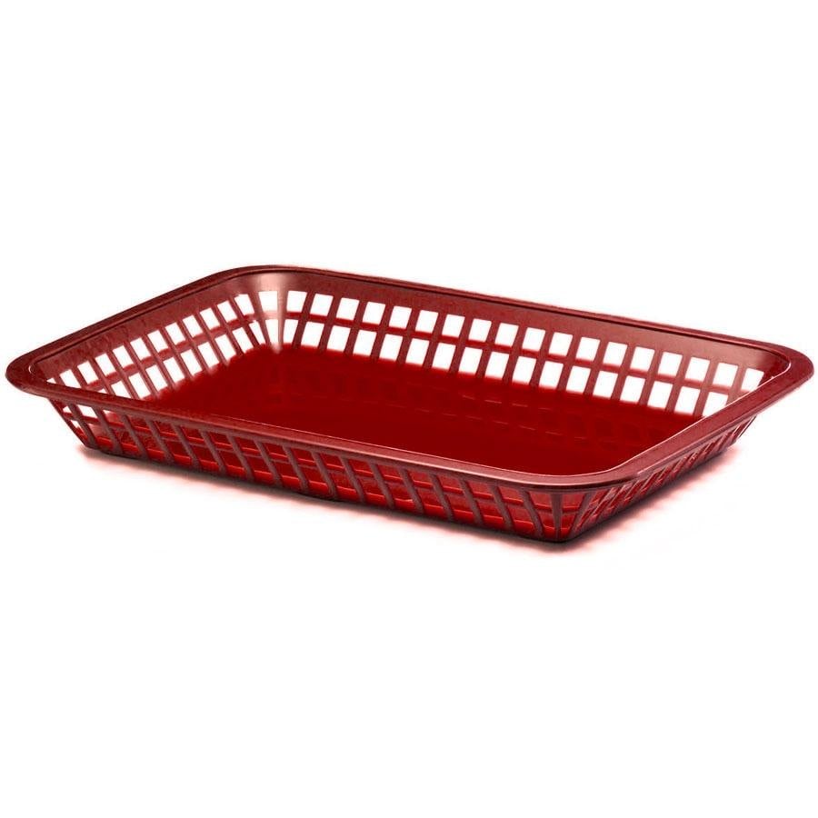 Rectangular Plastic Food Baskets